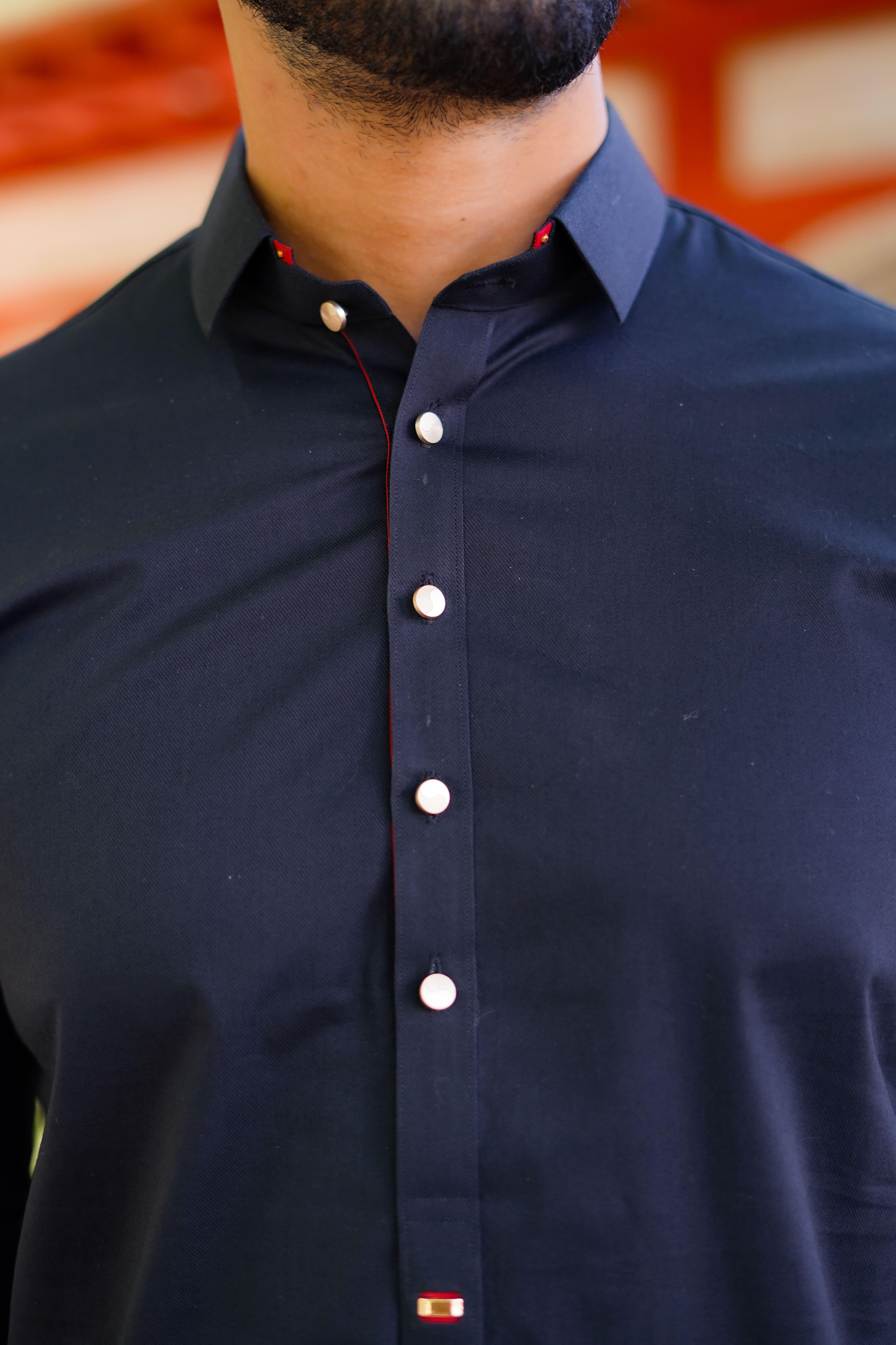 Jet Black Italian Cotton Winter Collection