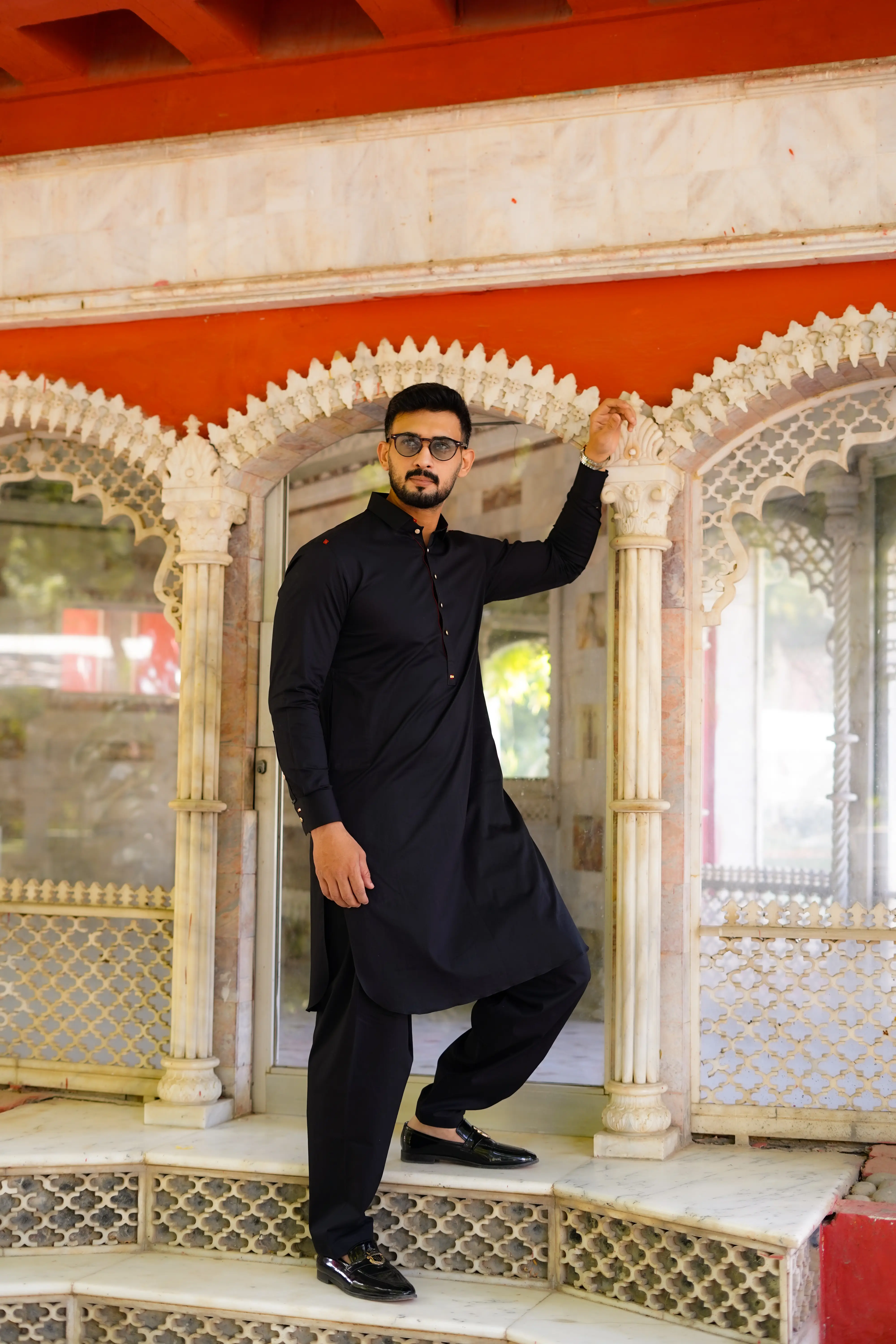 Jet Black Italian Cotton Winter Collection