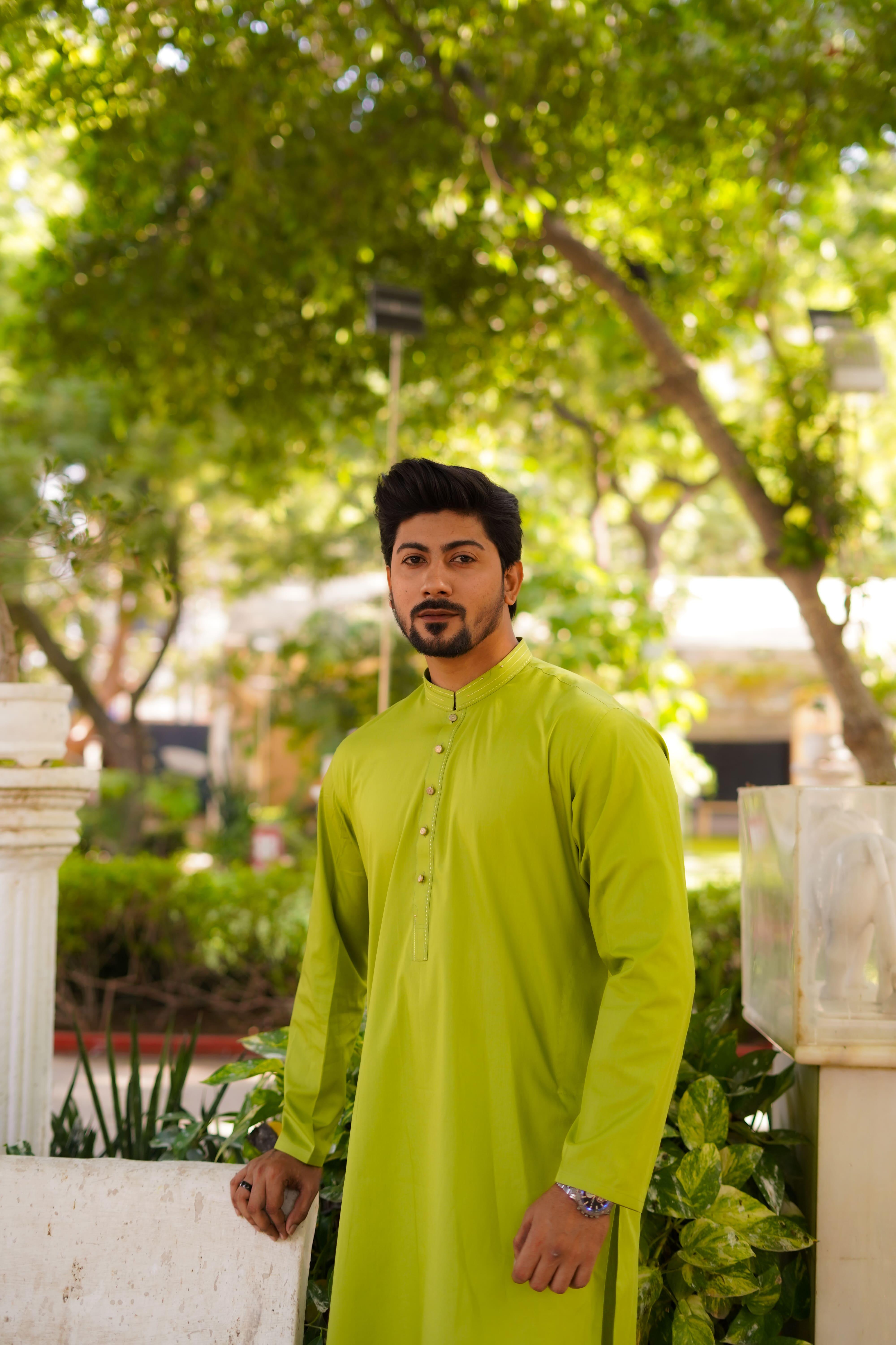 Neon Colour Egyptian Cotton Kurta Pajama